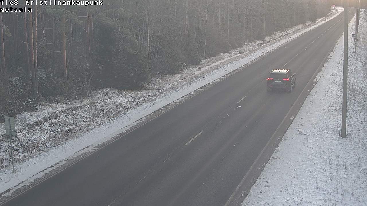 Kelikamerat Kuva Tie 8 Kristiinankaupunki, Metsälä, Kristiinankaupunki, Pohjanmaa