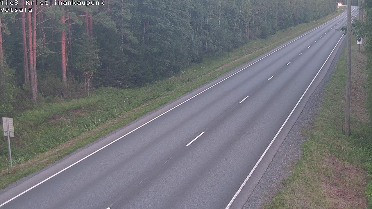Kelikamerat Kuva Tie 8 Kristiinankaupunki, Metsälä, Kristiinankaupunki, Pohjanmaa