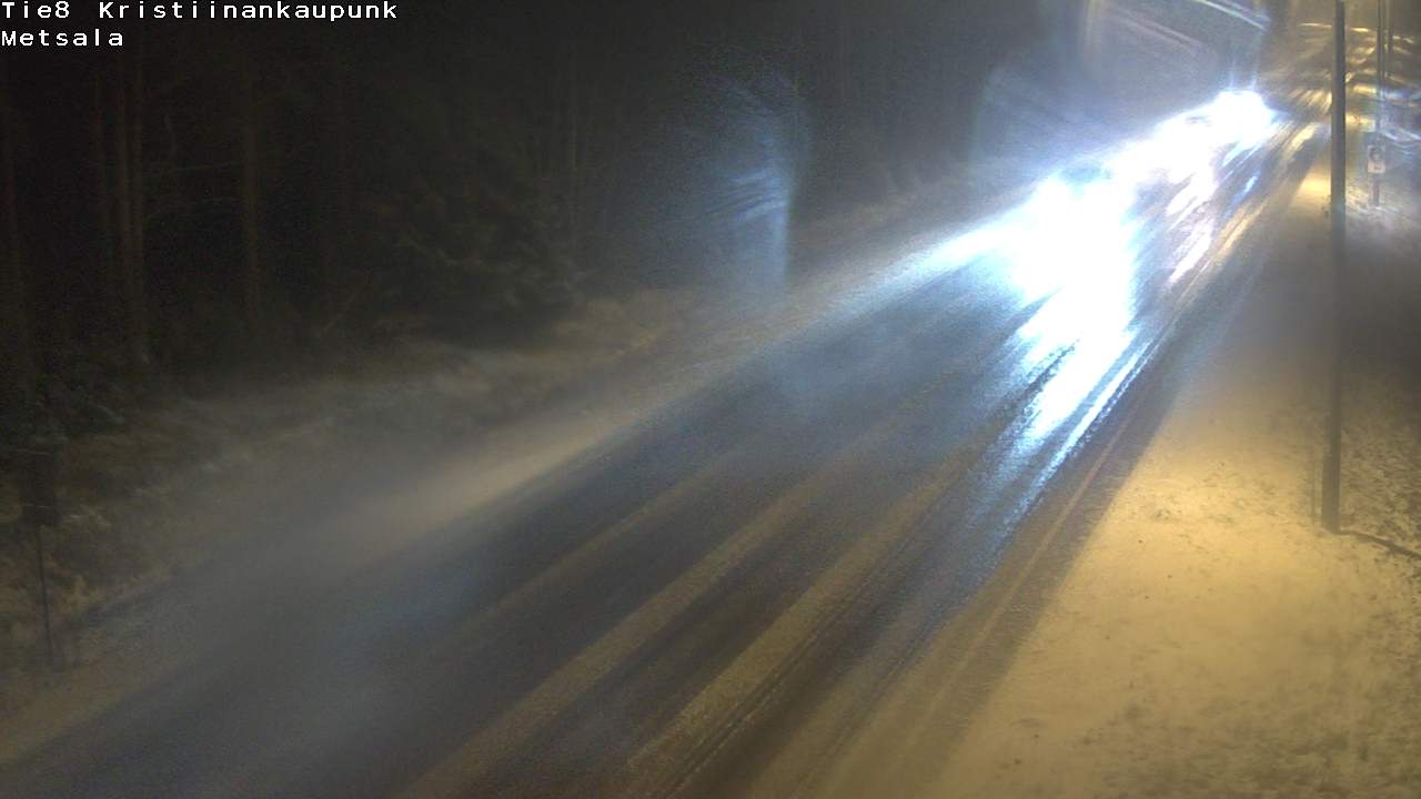 Kelikamerat Kuva Tie 8 Kristiinankaupunki, Metsälä, Kristiinankaupunki, Pohjanmaa