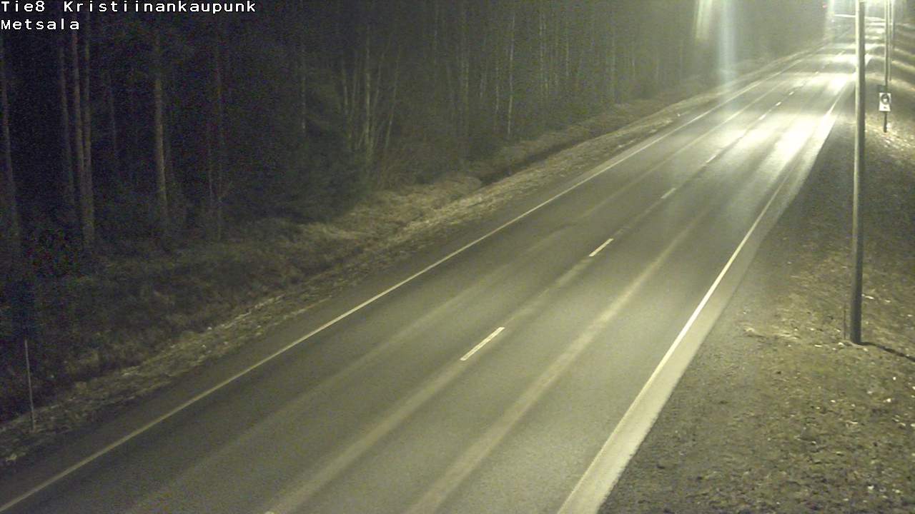 Kelikamerat Kuva Tie 8 Kristiinankaupunki, Metsälä, Kristiinankaupunki, Pohjanmaa