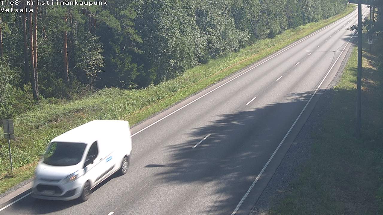 Kelikamerat Kuva Tie 8 Kristiinankaupunki, Metsälä, Kristiinankaupunki, Pohjanmaa