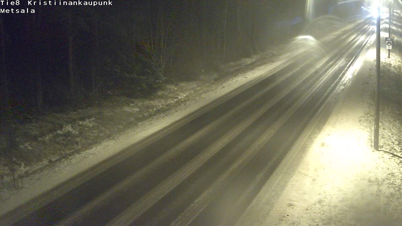 Kelikamerat Kuva Tie 8 Kristiinankaupunki, Metsälä, Kristiinankaupunki, Pohjanmaa