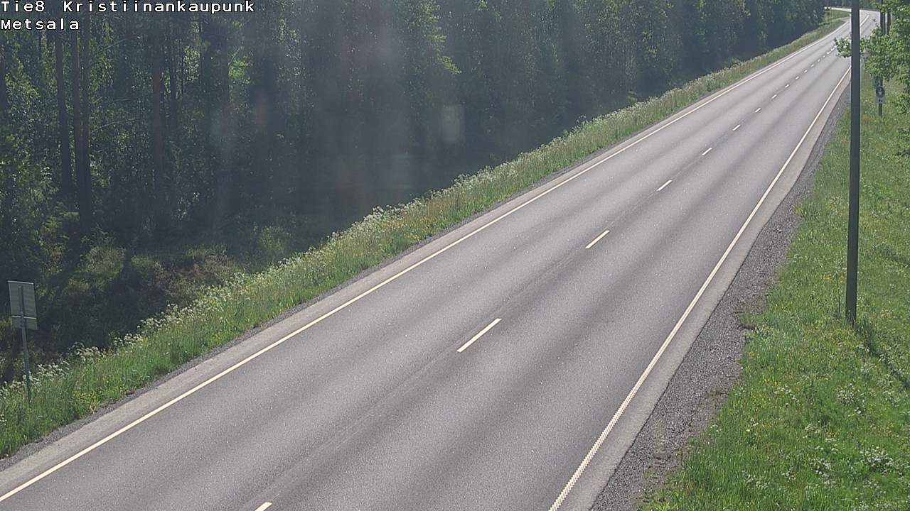Weather Camera Image Väg 8 Kristinestad, Ömossa, Kristiinankaupunki, Pohjanmaa