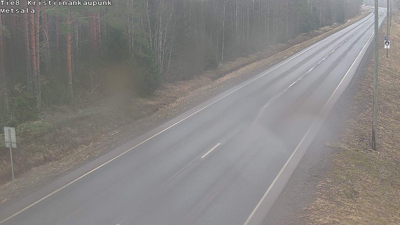 Kelikamerat Kuva Tie 8 Kristiinankaupunki, Metsälä, Kristiinankaupunki, Pohjanmaa