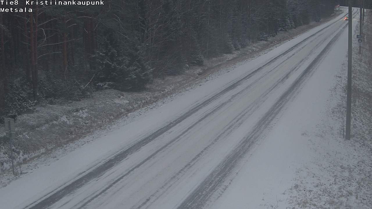Kelikamerat Kuva Tie 8 Kristiinankaupunki, Metsälä, Kristiinankaupunki, Pohjanmaa