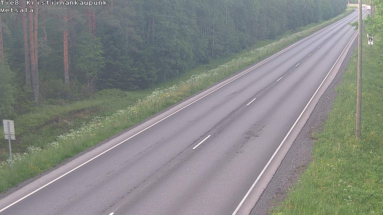 Kelikamerat Kuva Tie 8 Kristiinankaupunki, Metsälä, Kristiinankaupunki, Pohjanmaa