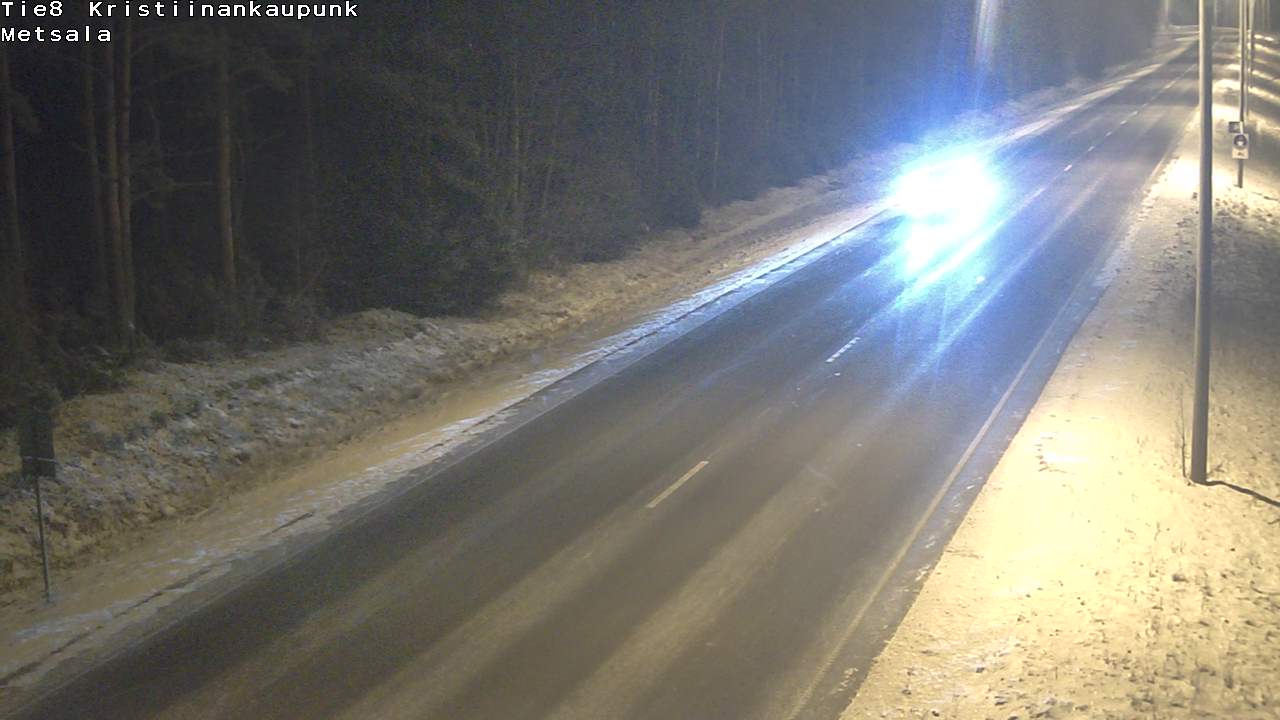 Kelikamerat Kuva Tie 8 Kristiinankaupunki, Metsälä, Kristiinankaupunki, Pohjanmaa