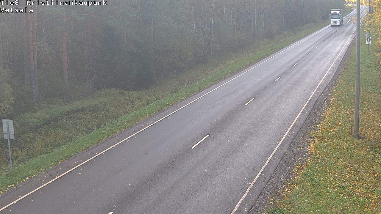 Weather Camera Image Road 8 Kristiinankaupunki Metsälä, Kristiinankaupunki, Pohjanmaa