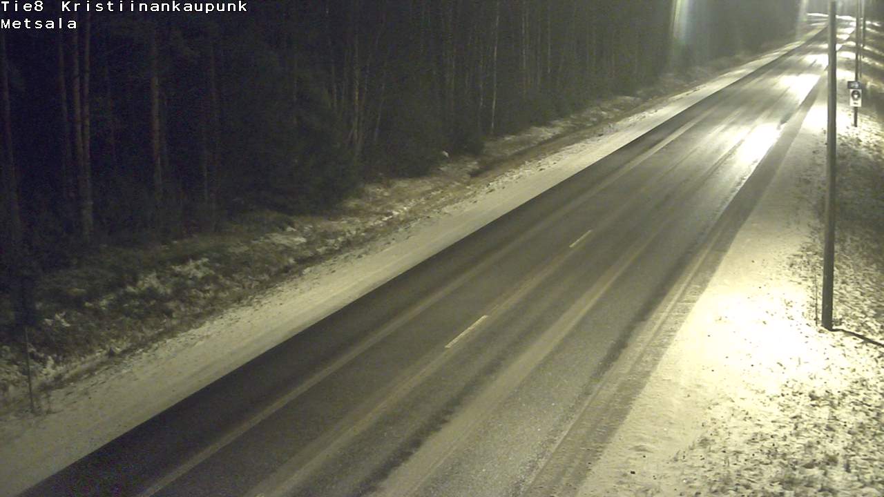 Kelikamerat Kuva Tie 8 Kristiinankaupunki, Metsälä, Kristiinankaupunki, Pohjanmaa