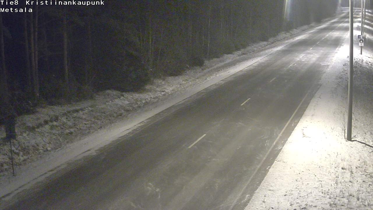 Kelikamerat Kuva Tie 8 Kristiinankaupunki, Metsälä, Kristiinankaupunki, Pohjanmaa