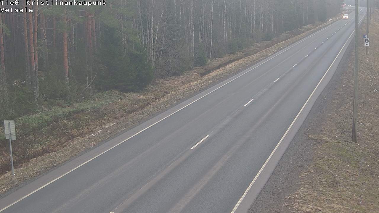 Kelikamerat Kuva Tie 8 Kristiinankaupunki, Metsälä, Kristiinankaupunki, Pohjanmaa