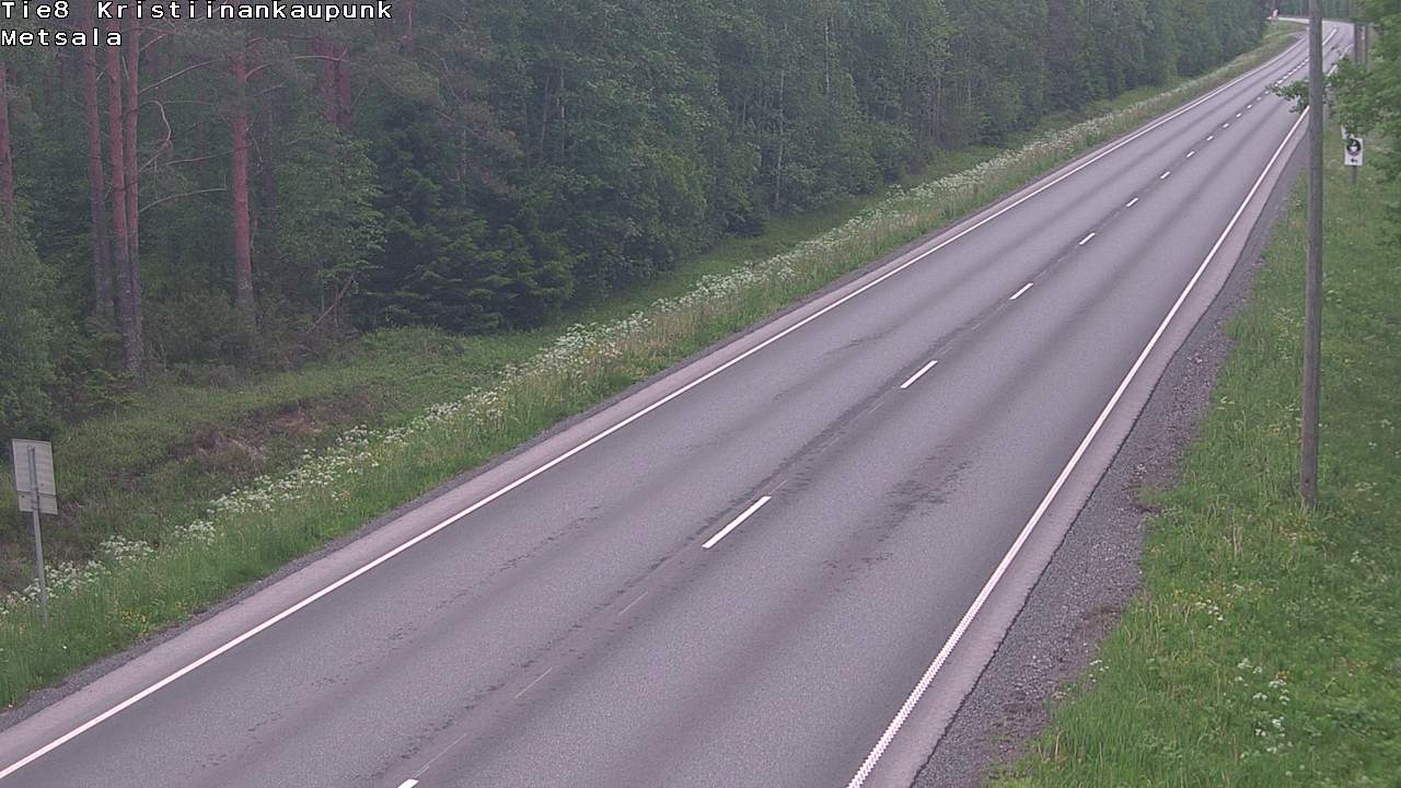 Kelikamerat Kuva Tie 8 Kristiinankaupunki, Metsälä, Kristiinankaupunki, Pohjanmaa