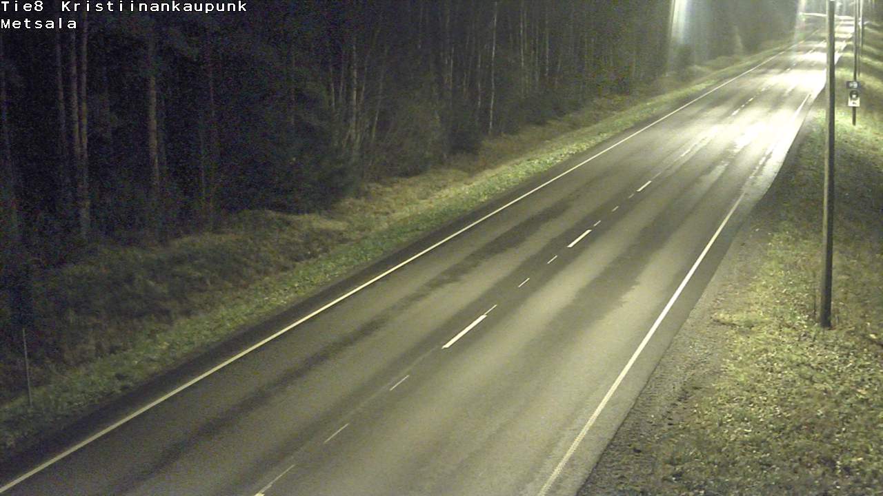 Kelikamerat Kuva Tie 8 Kristiinankaupunki, Metsälä, Kristiinankaupunki, Pohjanmaa