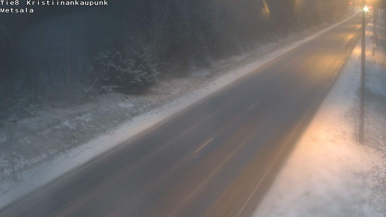 Kelikamerat Kuva Tie 8 Kristiinankaupunki, Metsälä, Kristiinankaupunki, Pohjanmaa