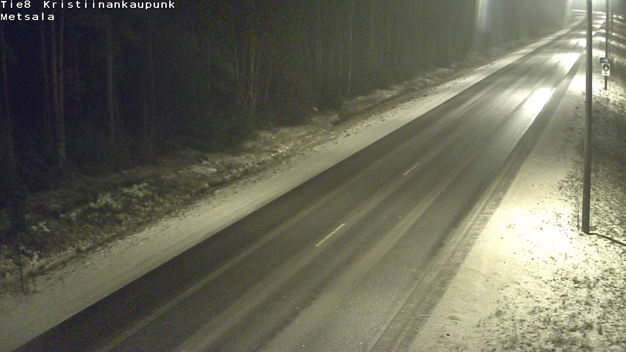 Kelikamerat Kuva Tie 8 Kristiinankaupunki, Metsälä, Kristiinankaupunki, Pohjanmaa