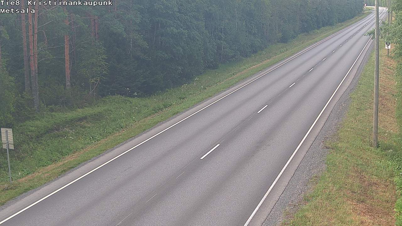 Kelikamerat Kuva Tie 8 Kristiinankaupunki, Metsälä, Kristiinankaupunki, Pohjanmaa