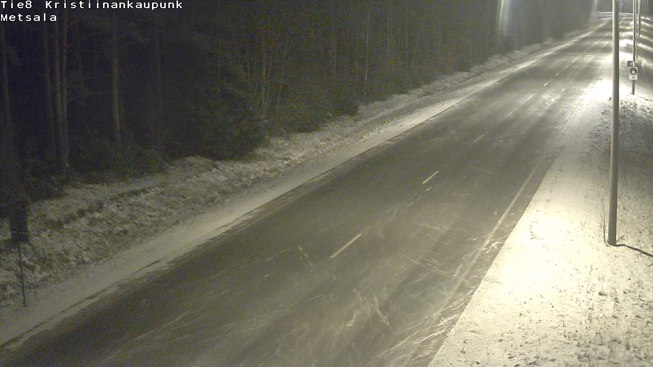 Kelikamerat Kuva Tie 8 Kristiinankaupunki, Metsälä, Kristiinankaupunki, Pohjanmaa