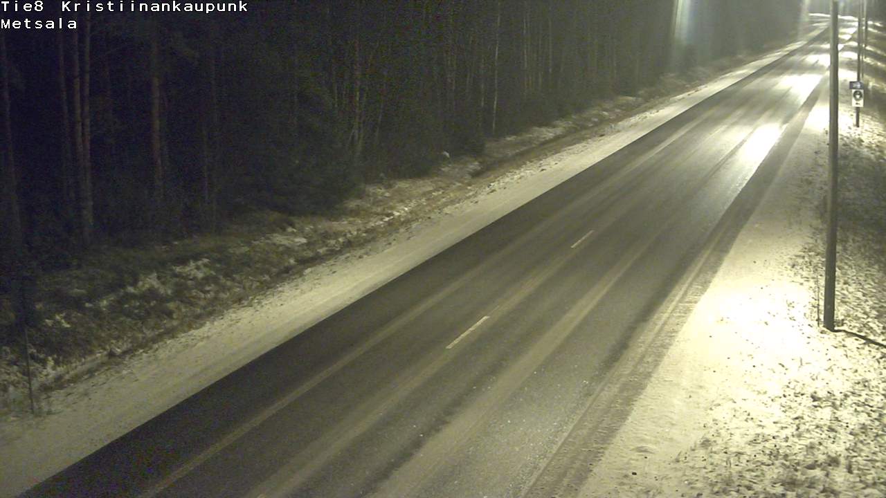 Kelikamerat Kuva Tie 8 Kristiinankaupunki, Metsälä, Kristiinankaupunki, Pohjanmaa