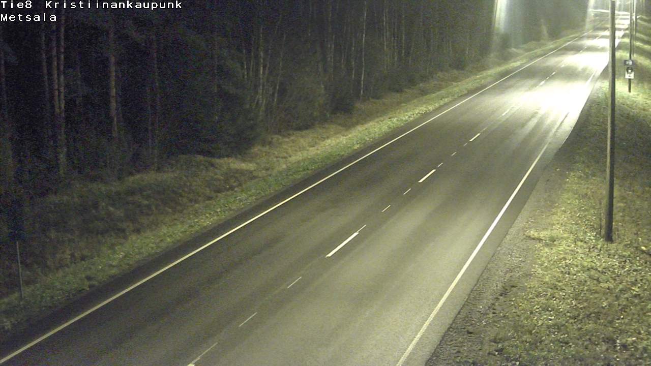 Kelikamerat Kuva Tie 8 Kristiinankaupunki, Metsälä, Kristiinankaupunki, Pohjanmaa