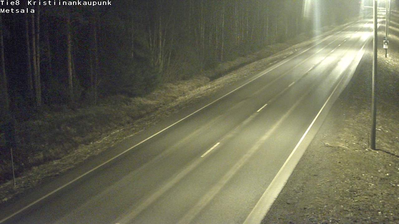 Kelikamerat Kuva Tie 8 Kristiinankaupunki, Metsälä, Kristiinankaupunki, Pohjanmaa