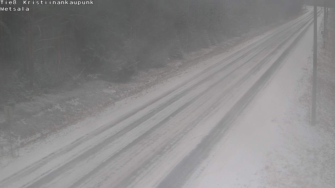 Kelikamerat Kuva Tie 8 Kristiinankaupunki, Metsälä, Kristiinankaupunki, Pohjanmaa