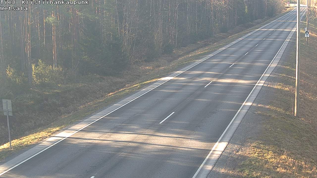 Weather Camera Image Väg 8 Kristinestad, Ömossa, Kristiinankaupunki, Pohjanmaa
