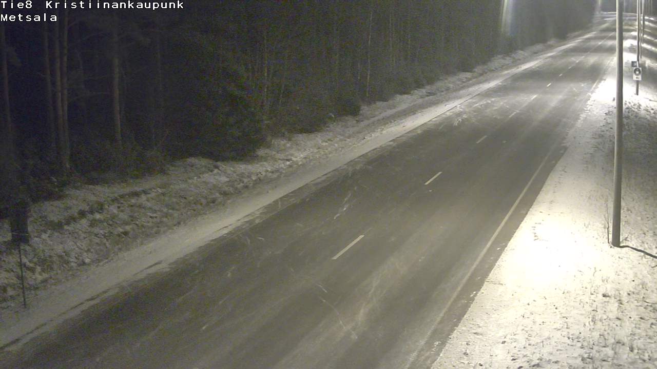 Kelikamerat Kuva Tie 8 Kristiinankaupunki, Metsälä, Kristiinankaupunki, Pohjanmaa