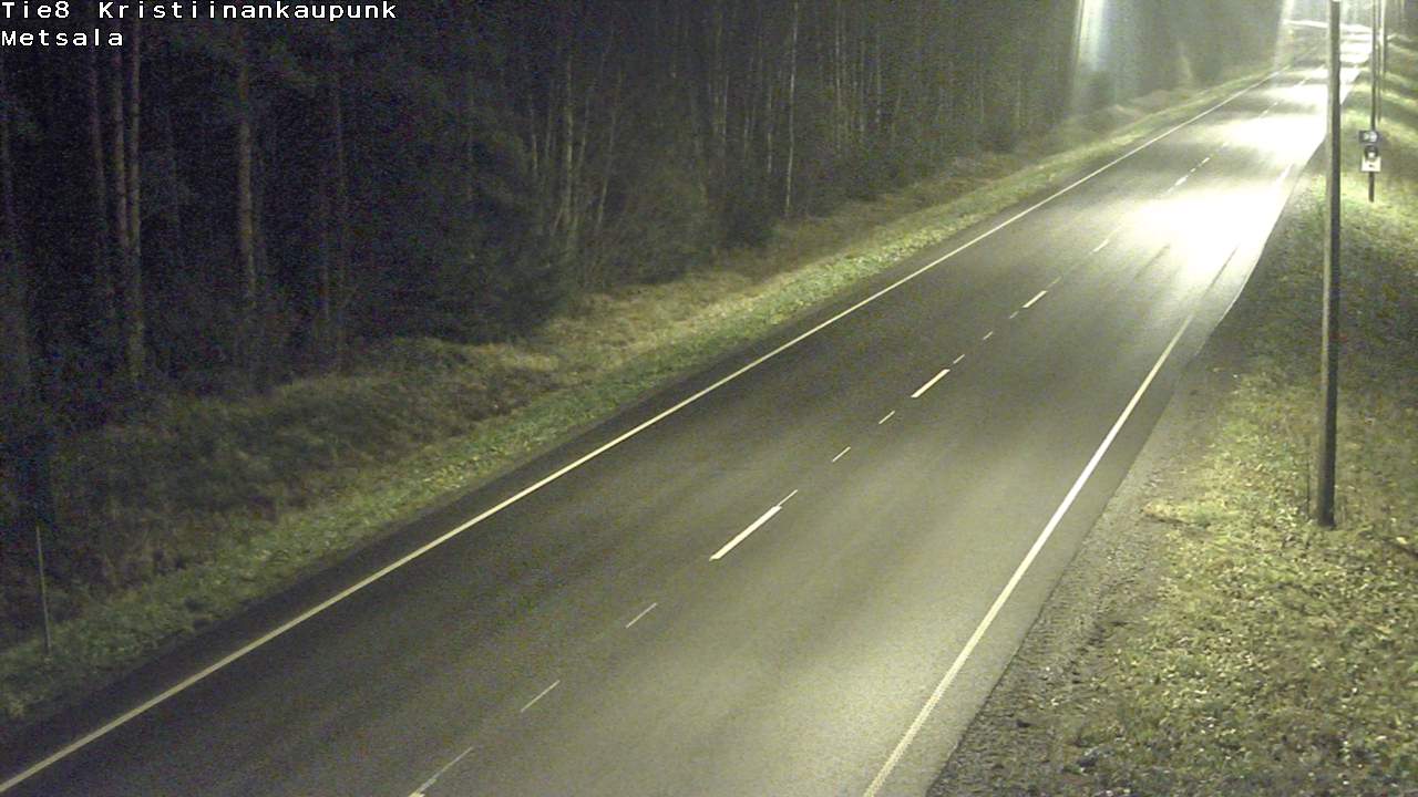 Kelikamerat Kuva Tie 8 Kristiinankaupunki, Metsälä, Kristiinankaupunki, Pohjanmaa