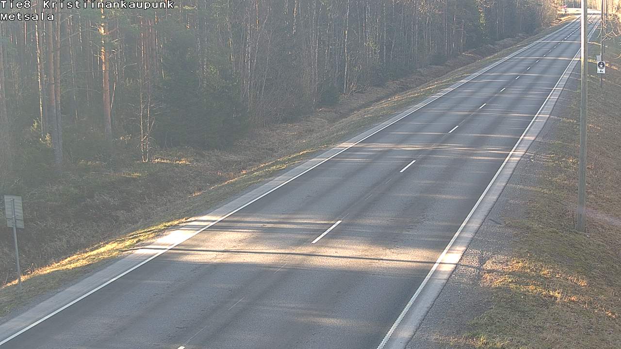 Weather Camera Image Väg 8 Kristinestad, Ömossa, Kristiinankaupunki, Pohjanmaa