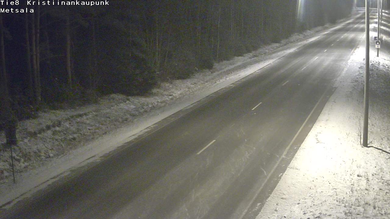 Kelikamerat Kuva Tie 8 Kristiinankaupunki, Metsälä, Kristiinankaupunki, Pohjanmaa