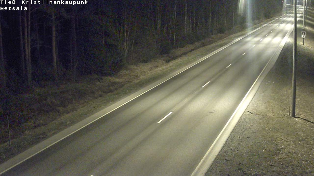 Kelikamerat Kuva Tie 8 Kristiinankaupunki, Metsälä, Kristiinankaupunki, Pohjanmaa