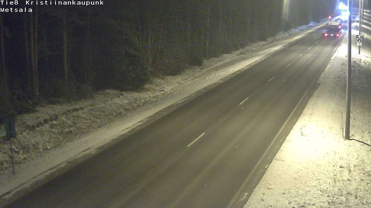 Kelikamerat Kuva Tie 8 Kristiinankaupunki, Metsälä, Kristiinankaupunki, Pohjanmaa