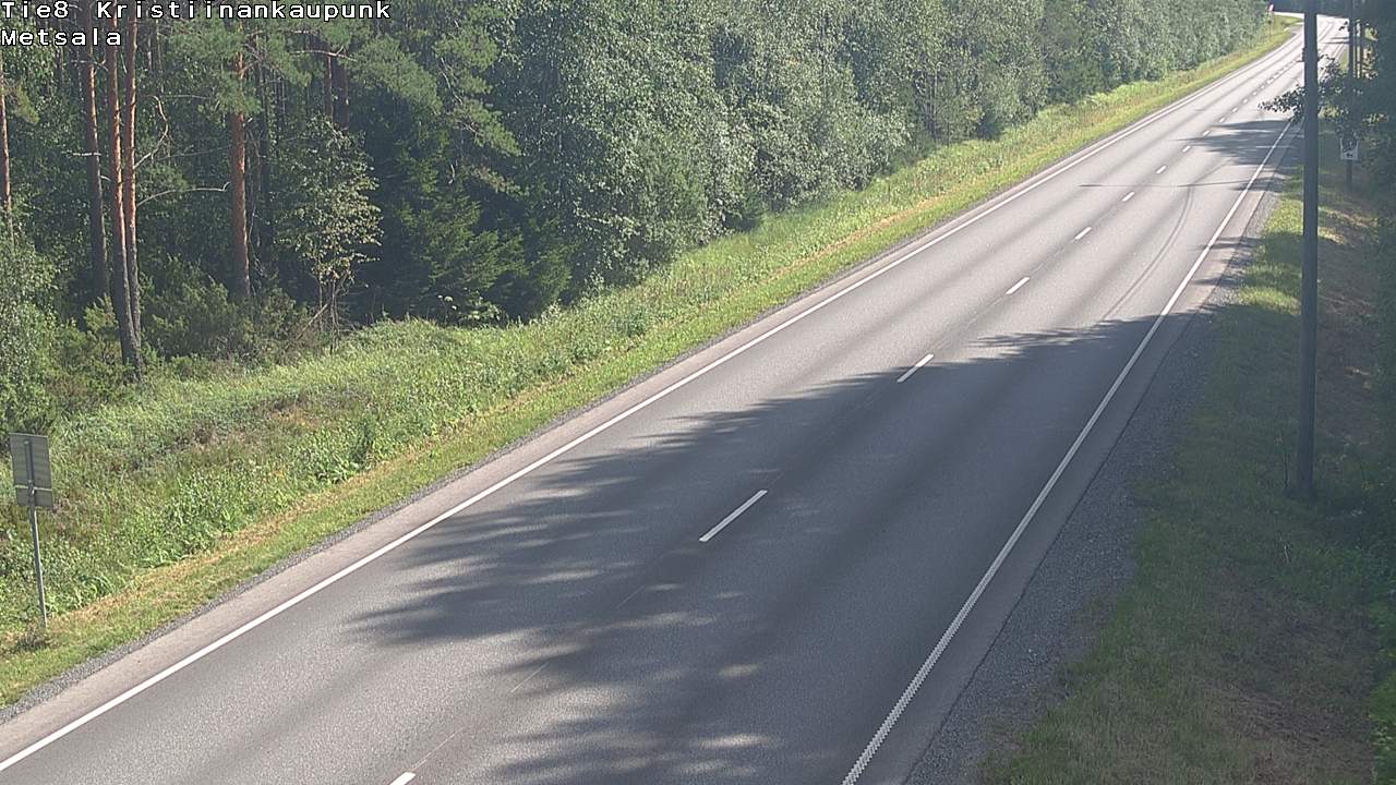 Kelikamerat Kuva Tie 8 Kristiinankaupunki, Metsälä, Kristiinankaupunki, Pohjanmaa