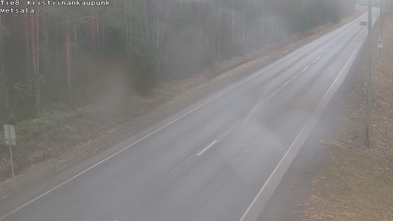 Kelikamerat Kuva Tie 8 Kristiinankaupunki, Metsälä, Kristiinankaupunki, Pohjanmaa