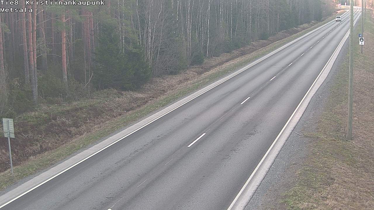 Kelikamerat Kuva Tie 8 Kristiinankaupunki, Metsälä, Kristiinankaupunki, Pohjanmaa