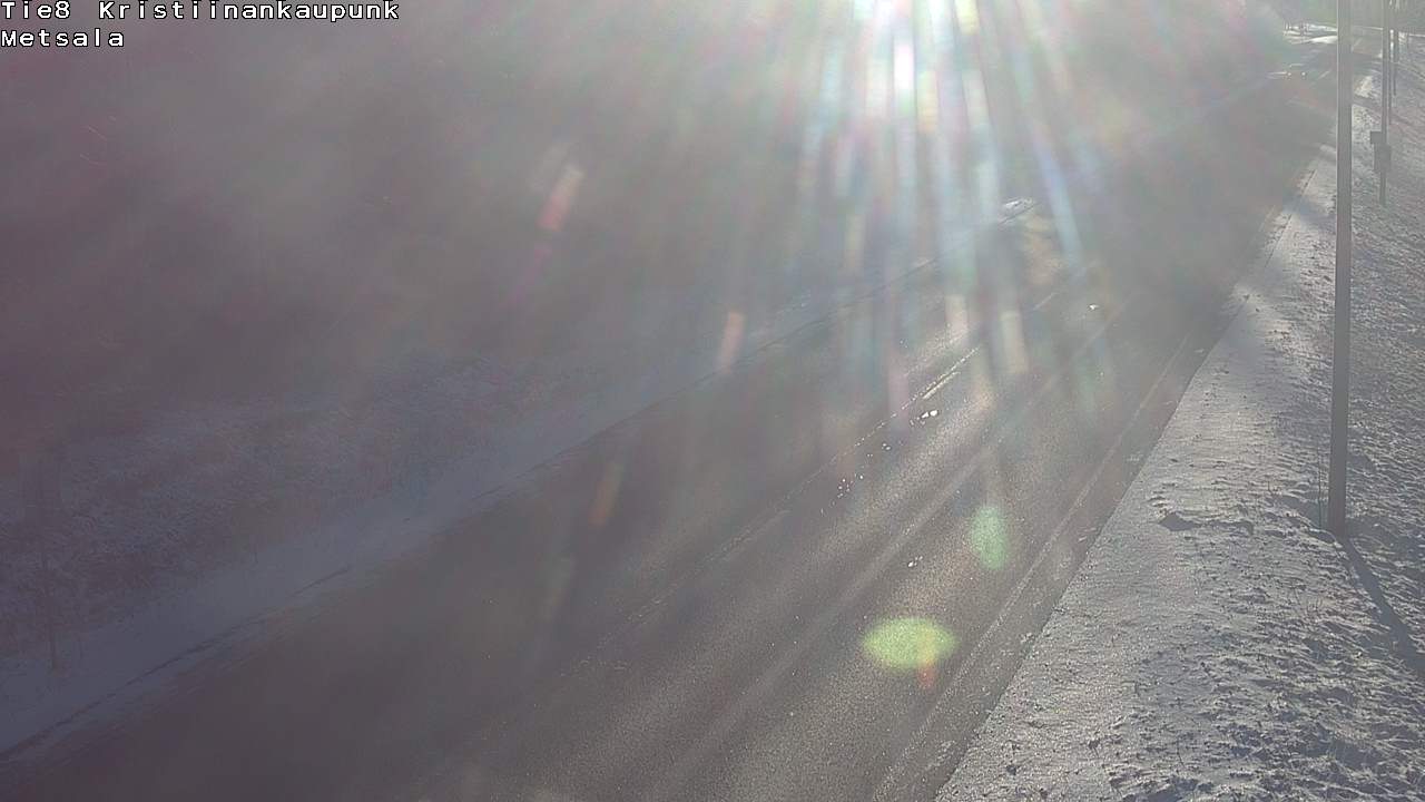 Weather Camera Image Road 8 Kristiinankaupunki Metsälä, Kristiinankaupunki, Pohjanmaa