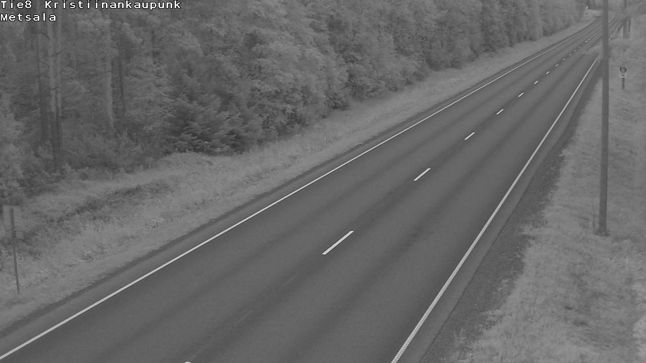 Weather Camera Image Road 8 Kristiinankaupunki Metsälä, Kristiinankaupunki, Pohjanmaa