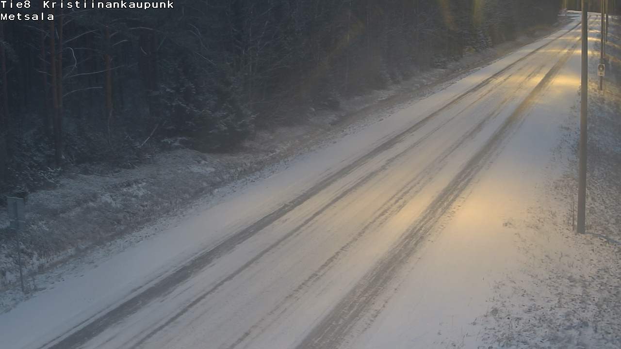 Kelikamerat Kuva Tie 8 Kristiinankaupunki, Metsälä, Kristiinankaupunki, Pohjanmaa