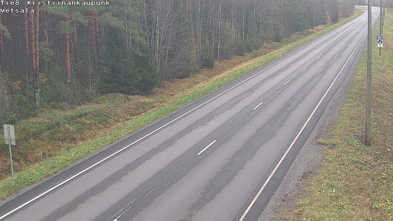 Kelikamerat Kuva Tie 8 Kristiinankaupunki, Metsälä, Kristiinankaupunki, Pohjanmaa