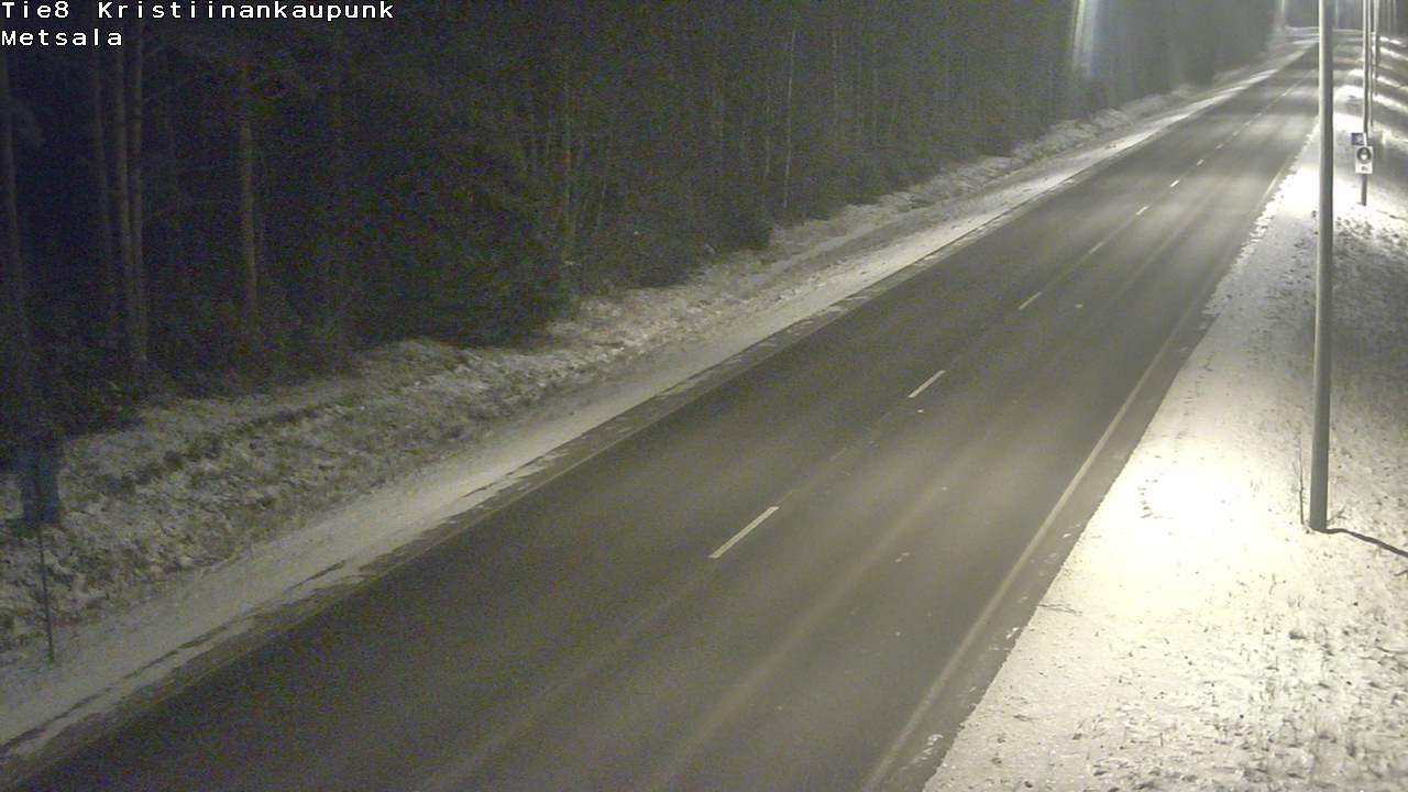 Kelikamerat Kuva Tie 8 Kristiinankaupunki, Metsälä, Kristiinankaupunki, Pohjanmaa