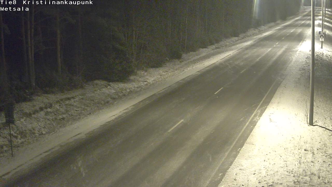 Kelikamerat Kuva Tie 8 Kristiinankaupunki, Metsälä, Kristiinankaupunki, Pohjanmaa