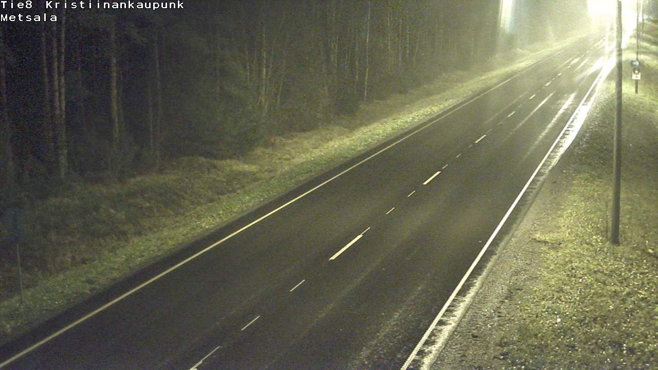 Kelikamerat Kuva Tie 8 Kristiinankaupunki, Metsälä, Kristiinankaupunki, Pohjanmaa