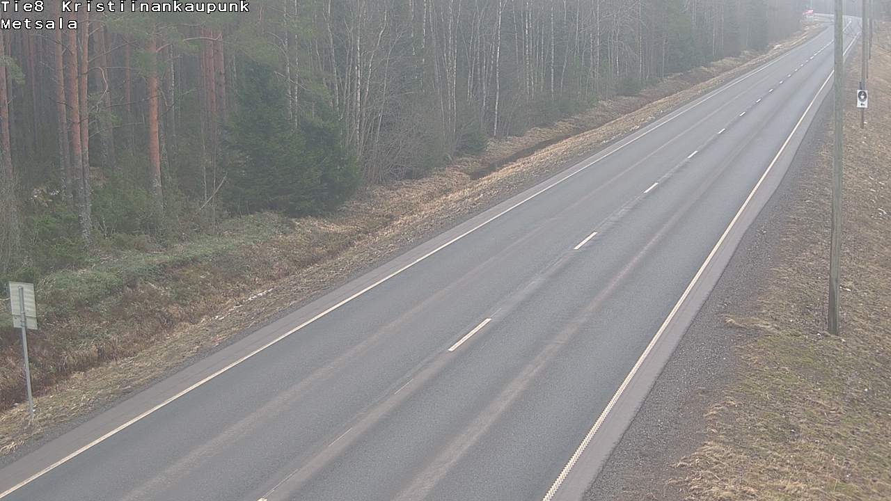 Kelikamerat Kuva Tie 8 Kristiinankaupunki, Metsälä, Kristiinankaupunki, Pohjanmaa