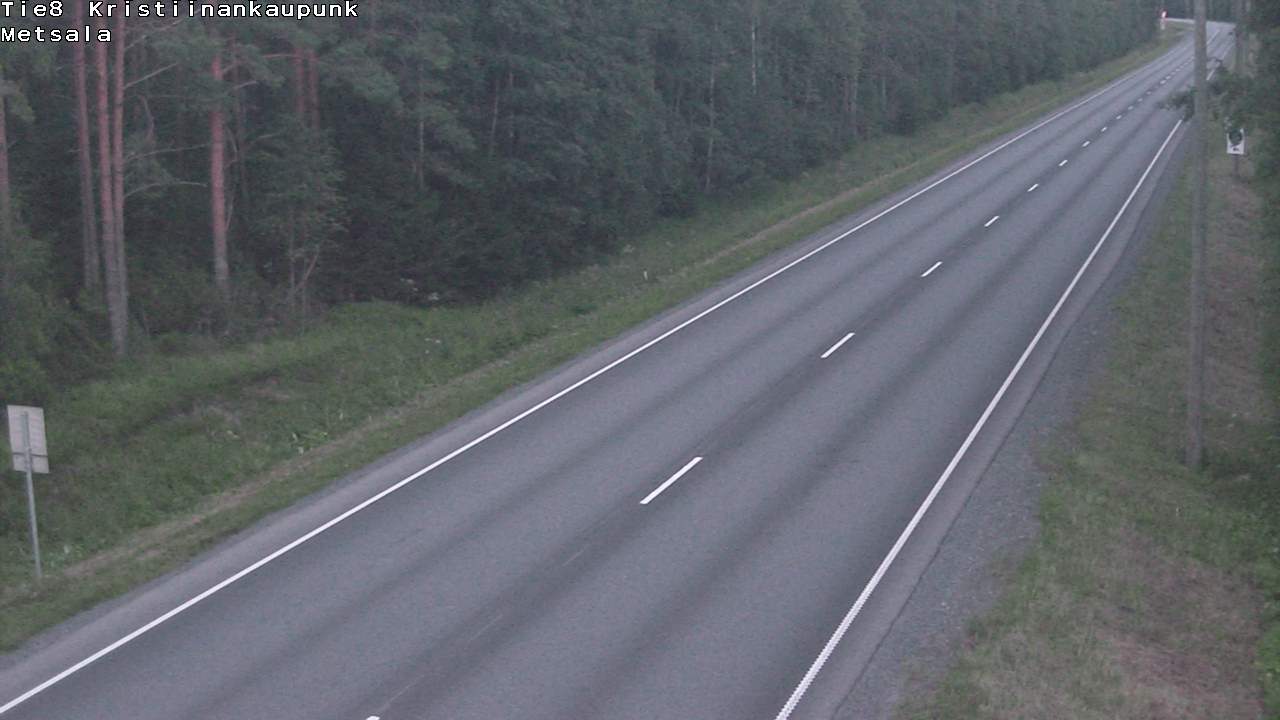 Kelikamerat Kuva Tie 8 Kristiinankaupunki, Metsälä, Kristiinankaupunki, Pohjanmaa