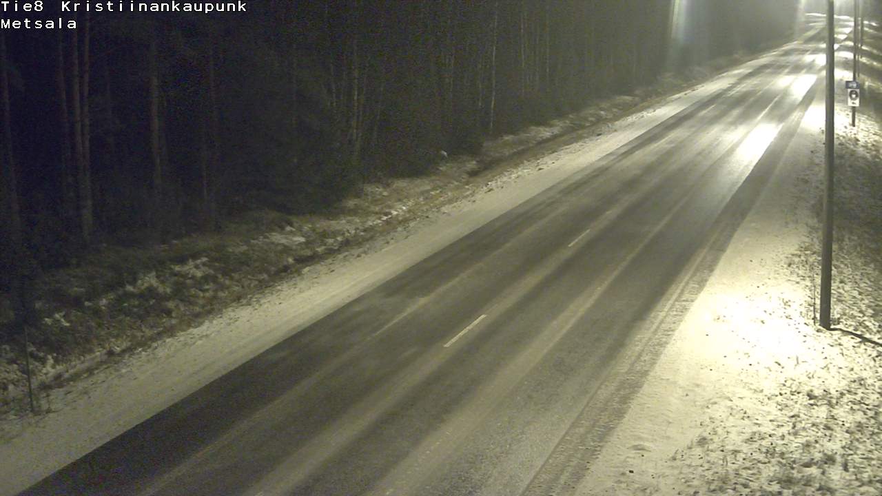 Kelikamerat Kuva Tie 8 Kristiinankaupunki, Metsälä, Kristiinankaupunki, Pohjanmaa