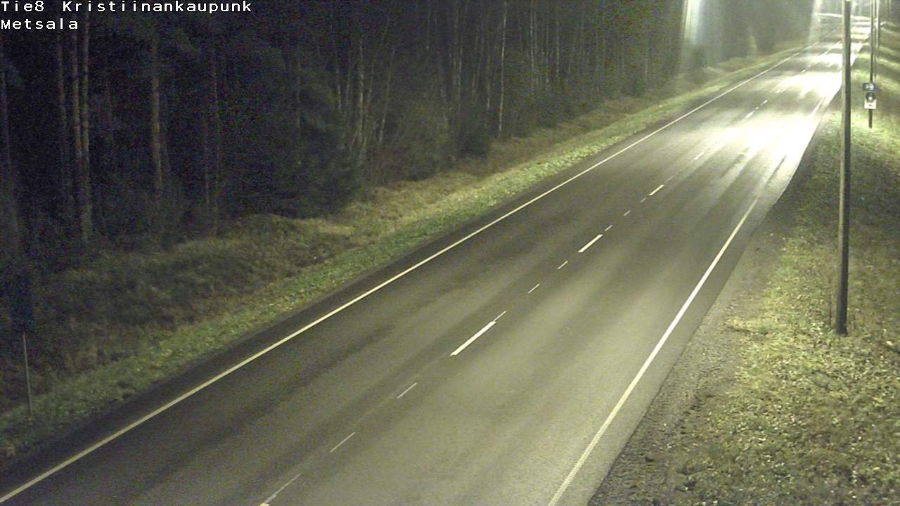 Kelikamerat Kuva Tie 8 Kristiinankaupunki, Metsälä, Kristiinankaupunki, Pohjanmaa