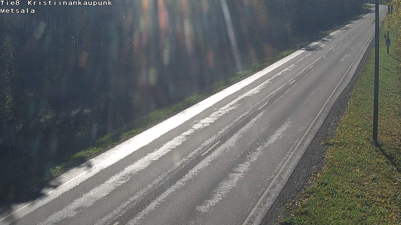 Weather Camera Image Road 8 Kristiinankaupunki Metsälä, Kristiinankaupunki, Pohjanmaa