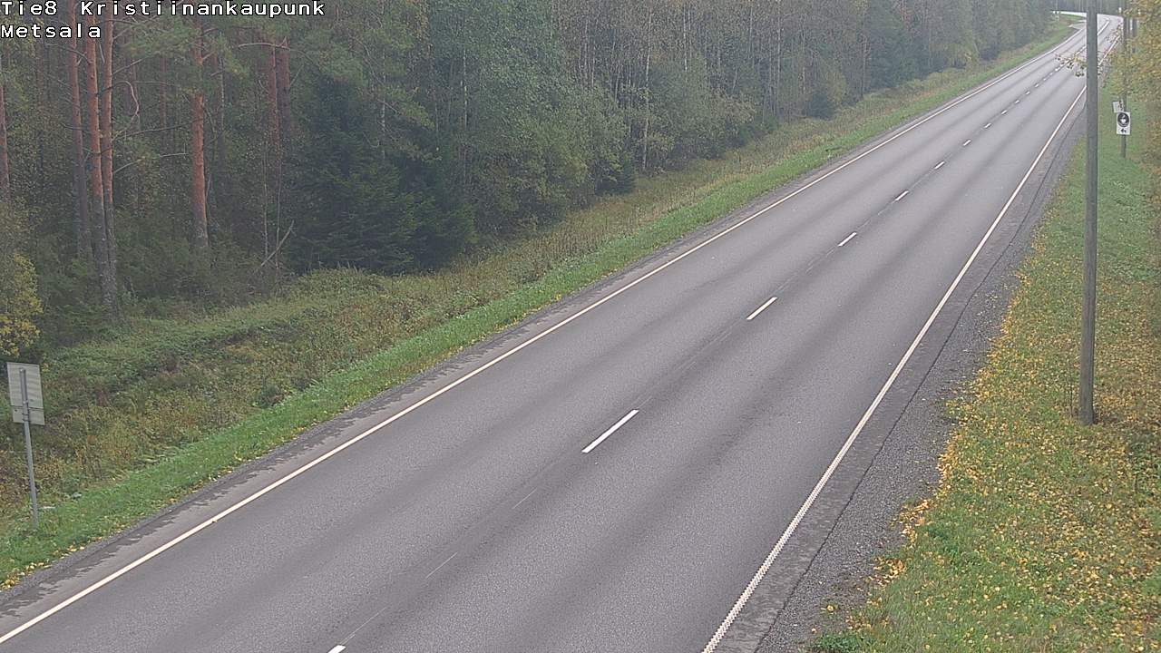 Kelikamerat Kuva Tie 8 Kristiinankaupunki, Metsälä, Kristiinankaupunki, Pohjanmaa