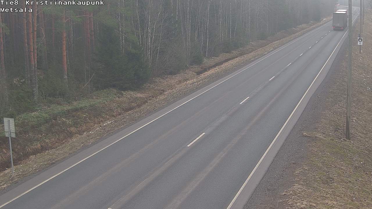 Kelikamerat Kuva Tie 8 Kristiinankaupunki, Metsälä, Kristiinankaupunki, Pohjanmaa