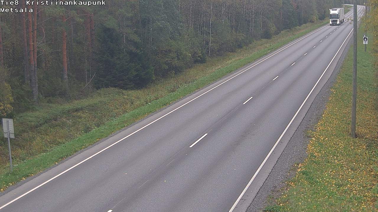 Kelikamerat Kuva Tie 8 Kristiinankaupunki, Metsälä, Kristiinankaupunki, Pohjanmaa